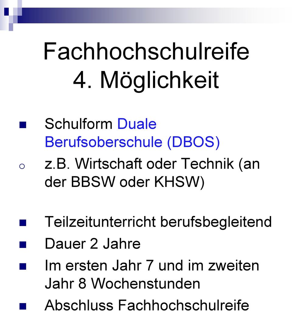 rschule (DBOS) o z.b.