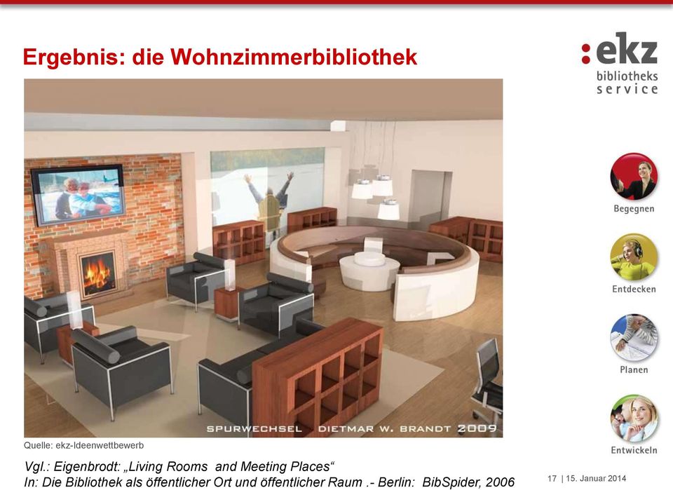 : Eigenbrodt: Living Rooms and Meeting Places In: Die