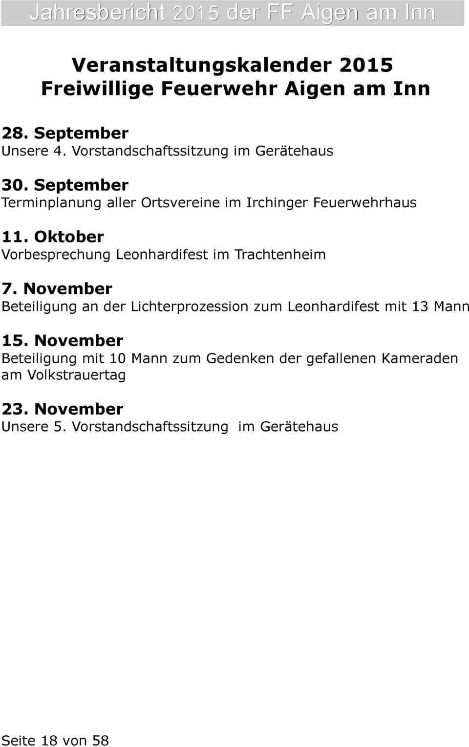 Oktober Vorbesprechung Leonhardifest im Trachtenheim 7.