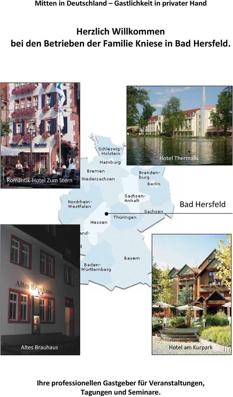 Hotel Thermalis Romantik-Hotel Zum Stern Bad Hersfeld