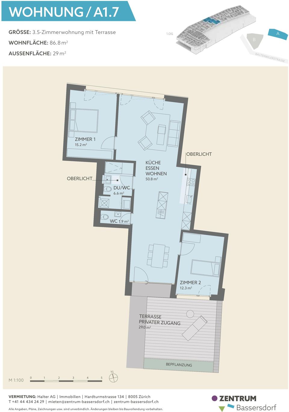 2 m 2 OERLICHT OERLICHT ESSE 50.8 m 2 DU/ 6.6 m 2 1.9 m 2 12.