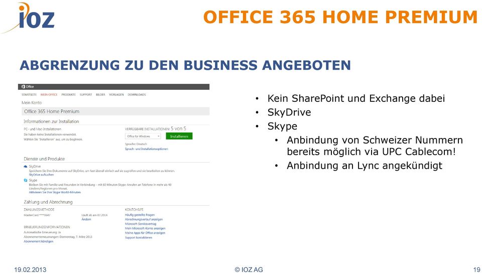 Skype Anbindung von Schweizer Nummern bereits möglich