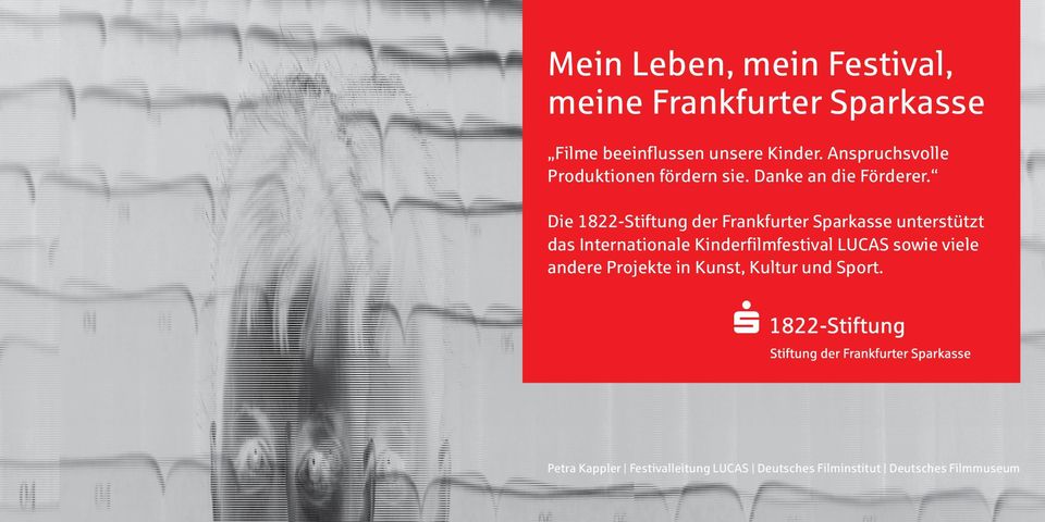 Die 1822-Stiftung der Frankfurter Sparkasse unterstützt das Internationale Kinderfilmfestival