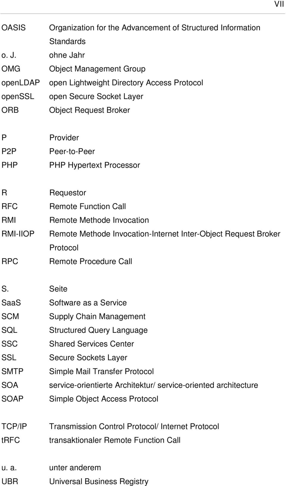 Processor R RFC RMI RMI-IIOP RPC Requestor Remote Function Call Remote Methode Invocation Remote Methode Invocation-Internet Inter-Object Request Broker Protocol Remote Procedure Call S.