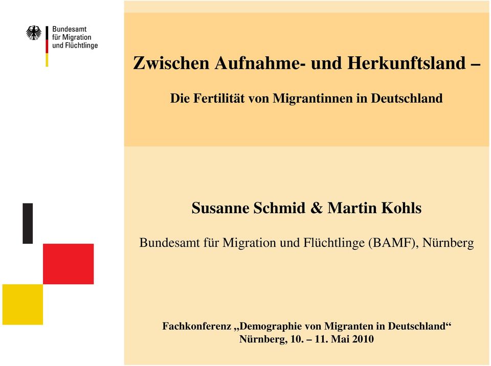 Bundesamt für Migration und Flüchtlinge (BAMF), Nürnberg