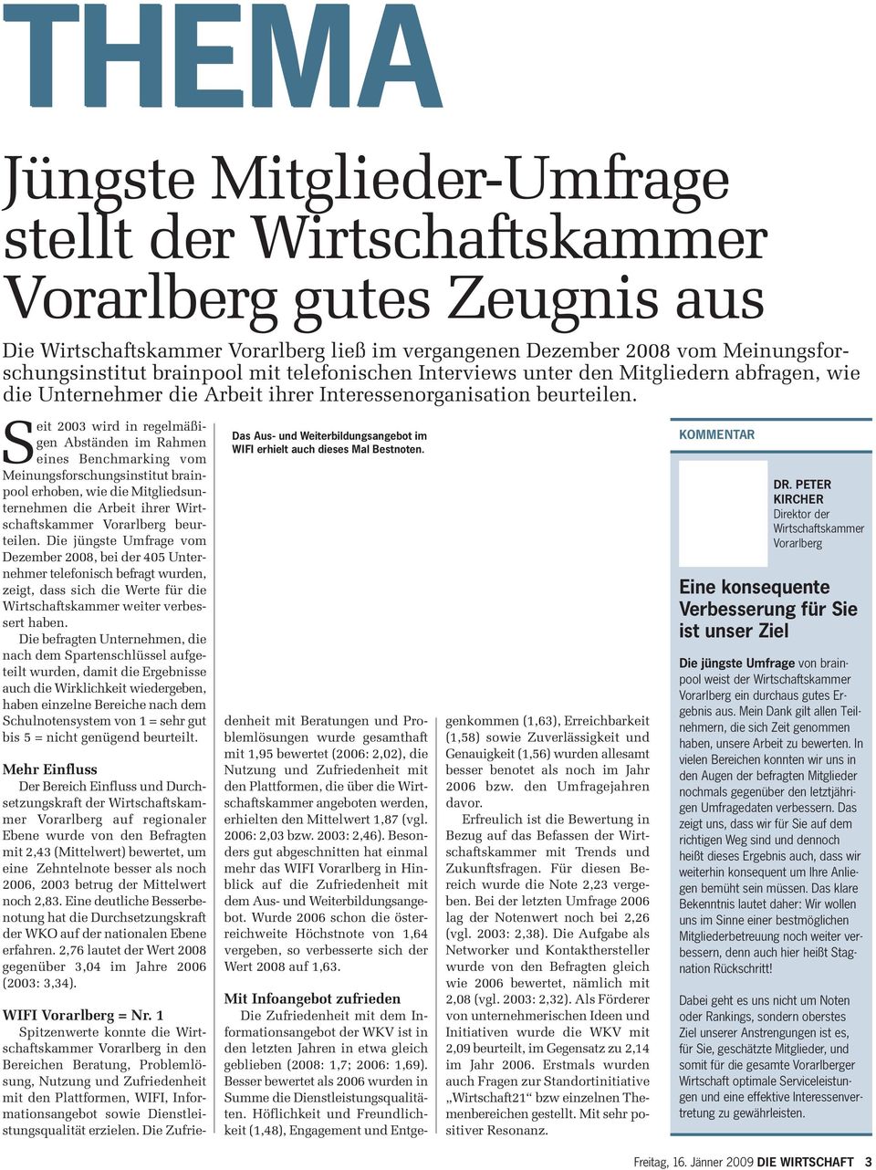 Die Wirtschaft Zeitung Der Wirtschaftskammer Vorarlberg Baubranche