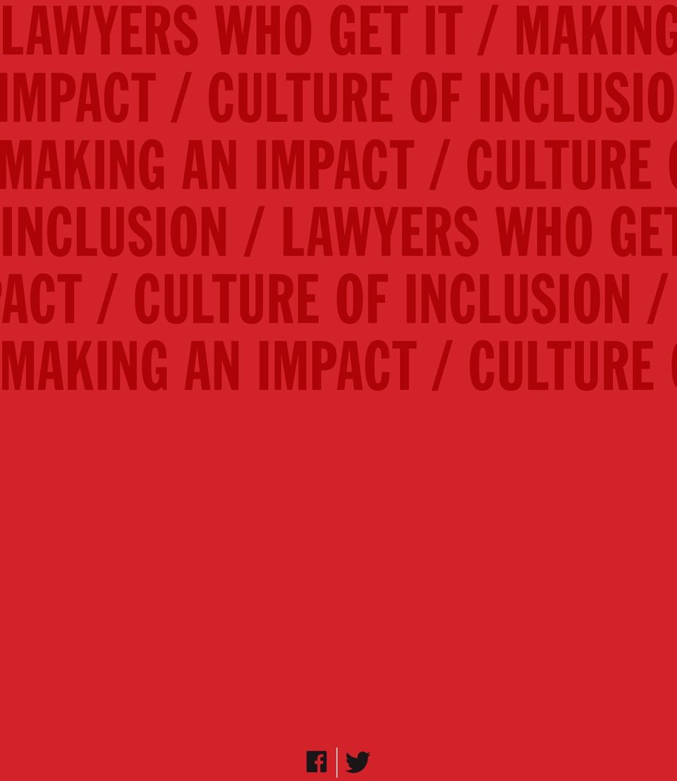 culture o inclusion / lawyers who get act