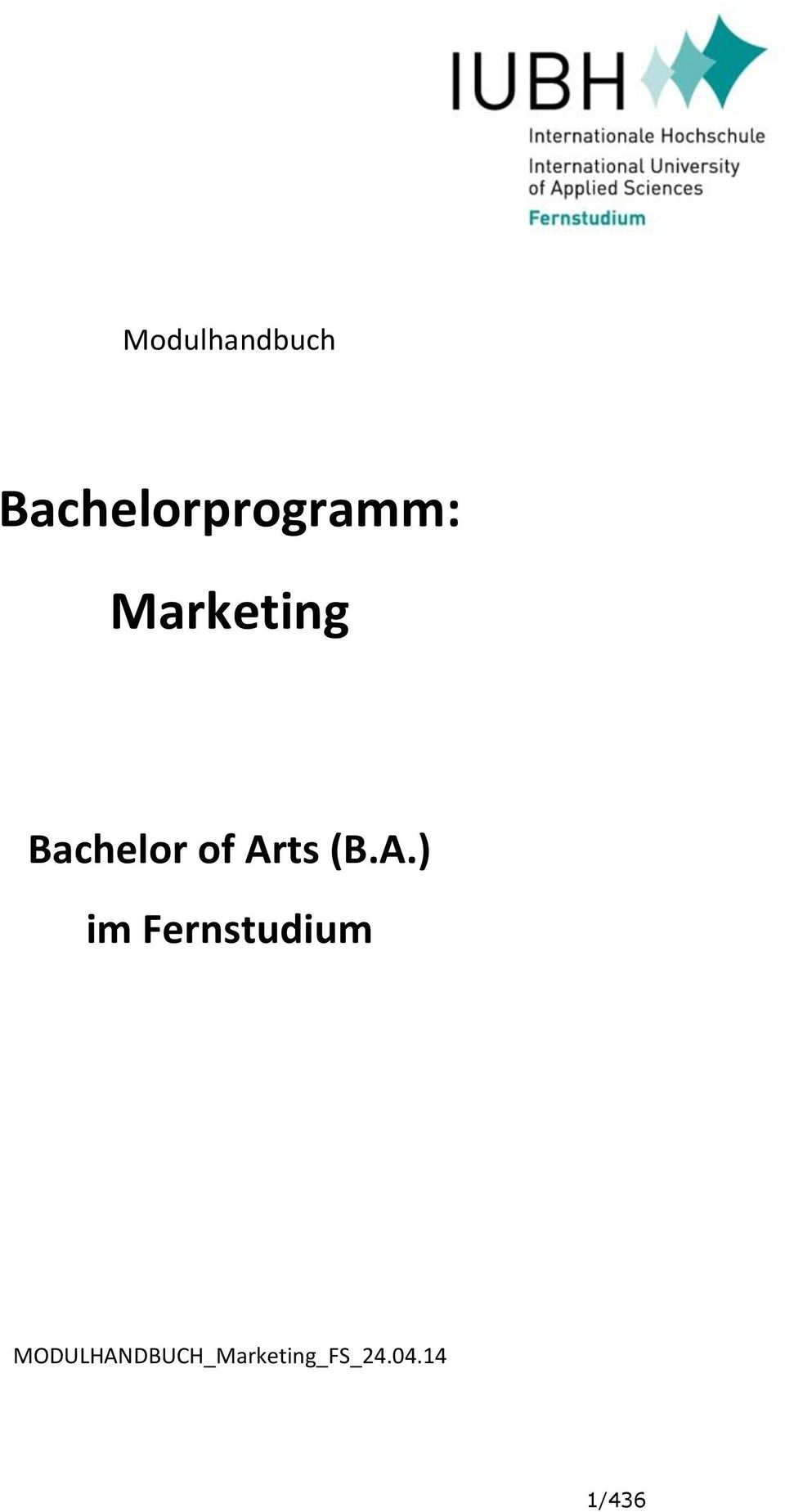 Bachelor of Ar