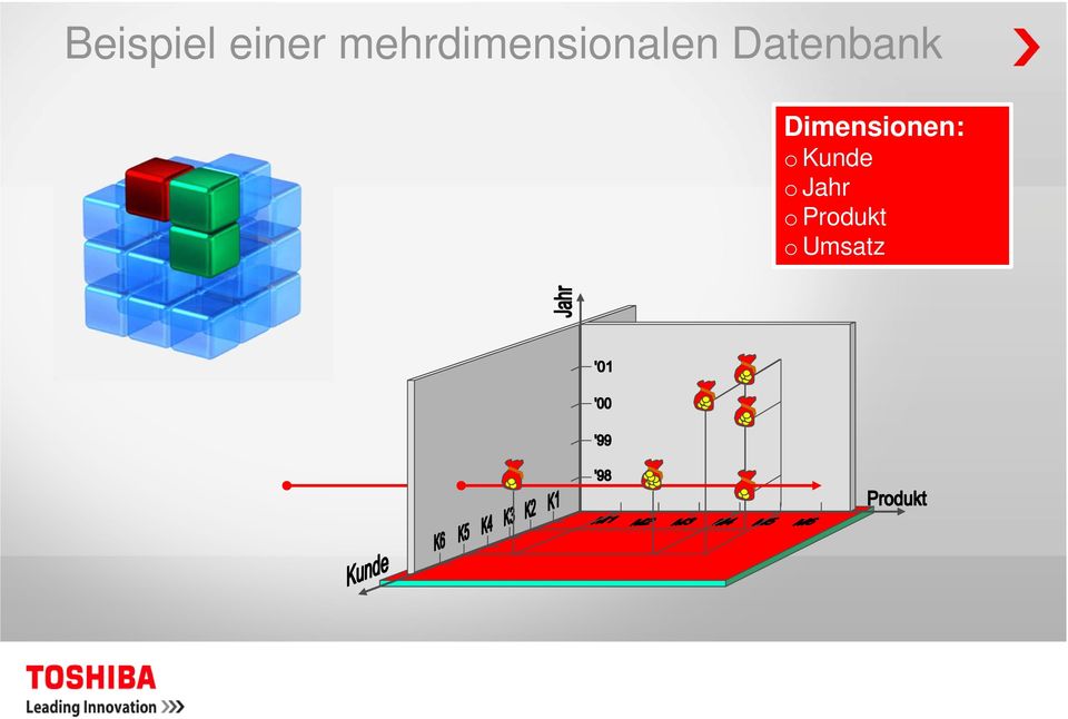 Datenbank Dimensionen: