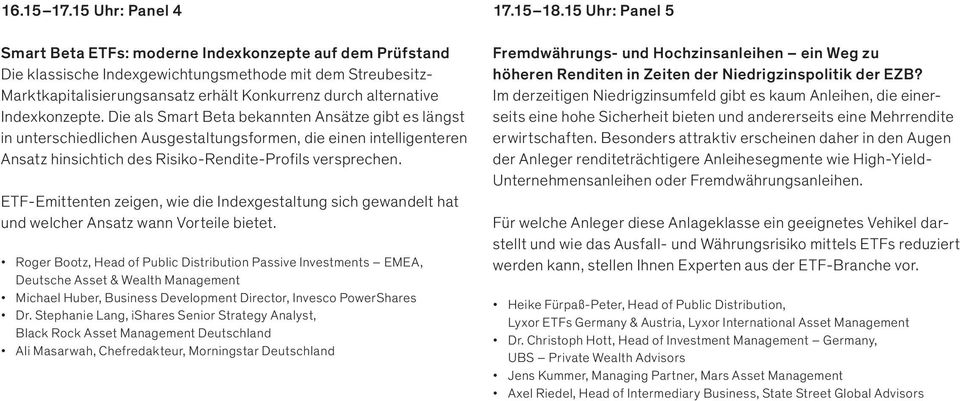 Indexkonzepte. Die als Smart Beta bekannten Ansätze gibt es längst in unterschiedlichen Ausgestaltungsformen, die einen intelligenteren Ansatz hinsichtich des Risiko-Rendite-Profils versprechen.