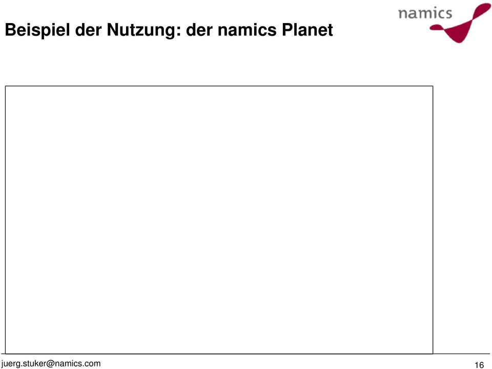 namics Planet
