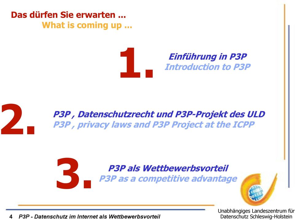 P3P, Datenschutzrecht und P3P-Projekt des ULD P3P, privacy