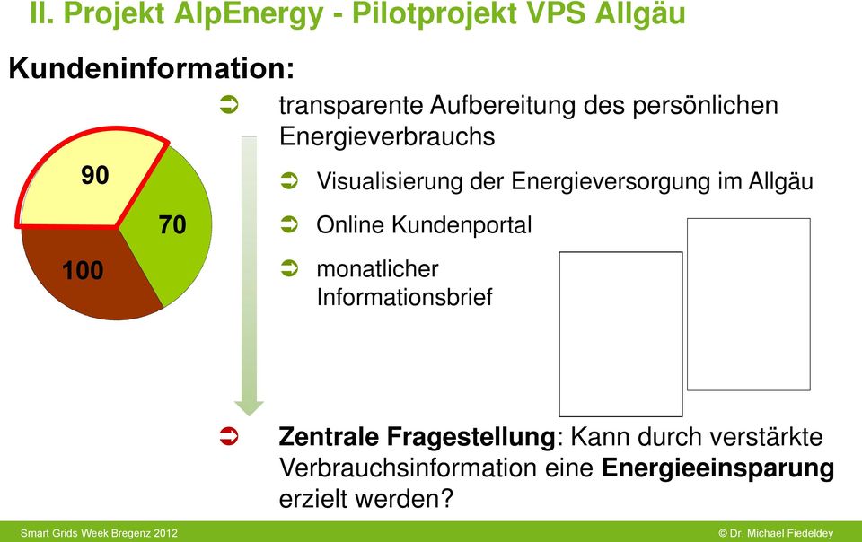 Energieversorgung im Allgäu Online Kundenportal monatlicher Informationsbrief Zentrale