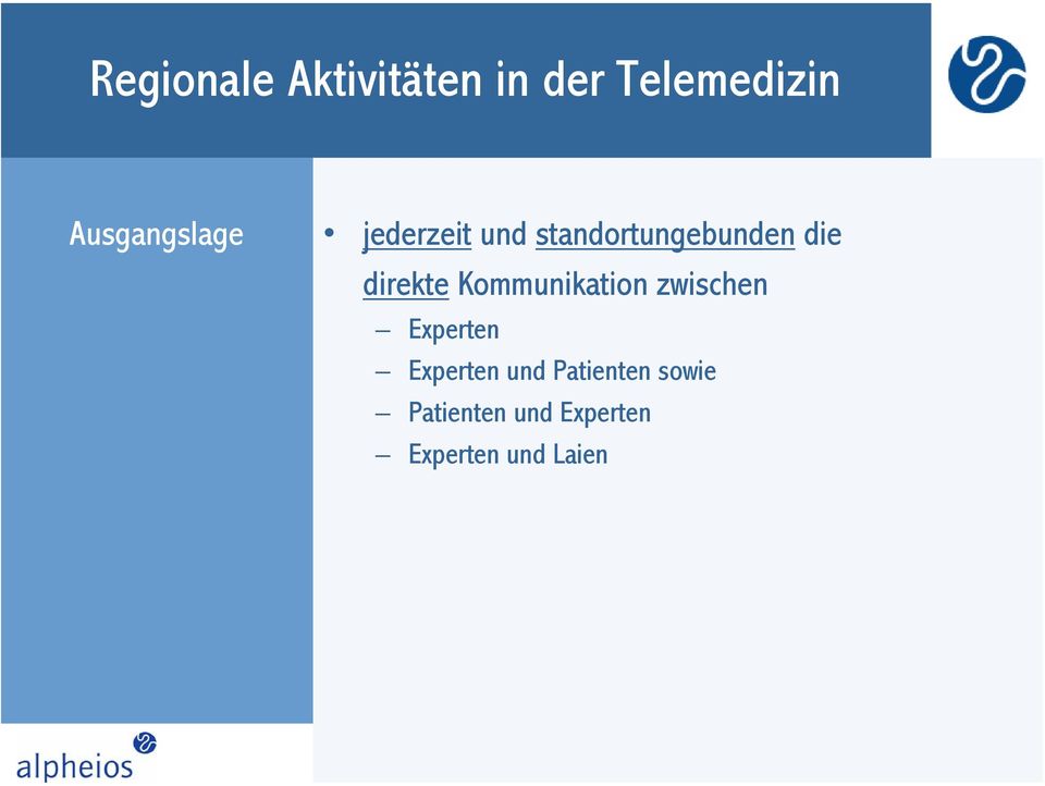 Kommunikation zwischen Experten