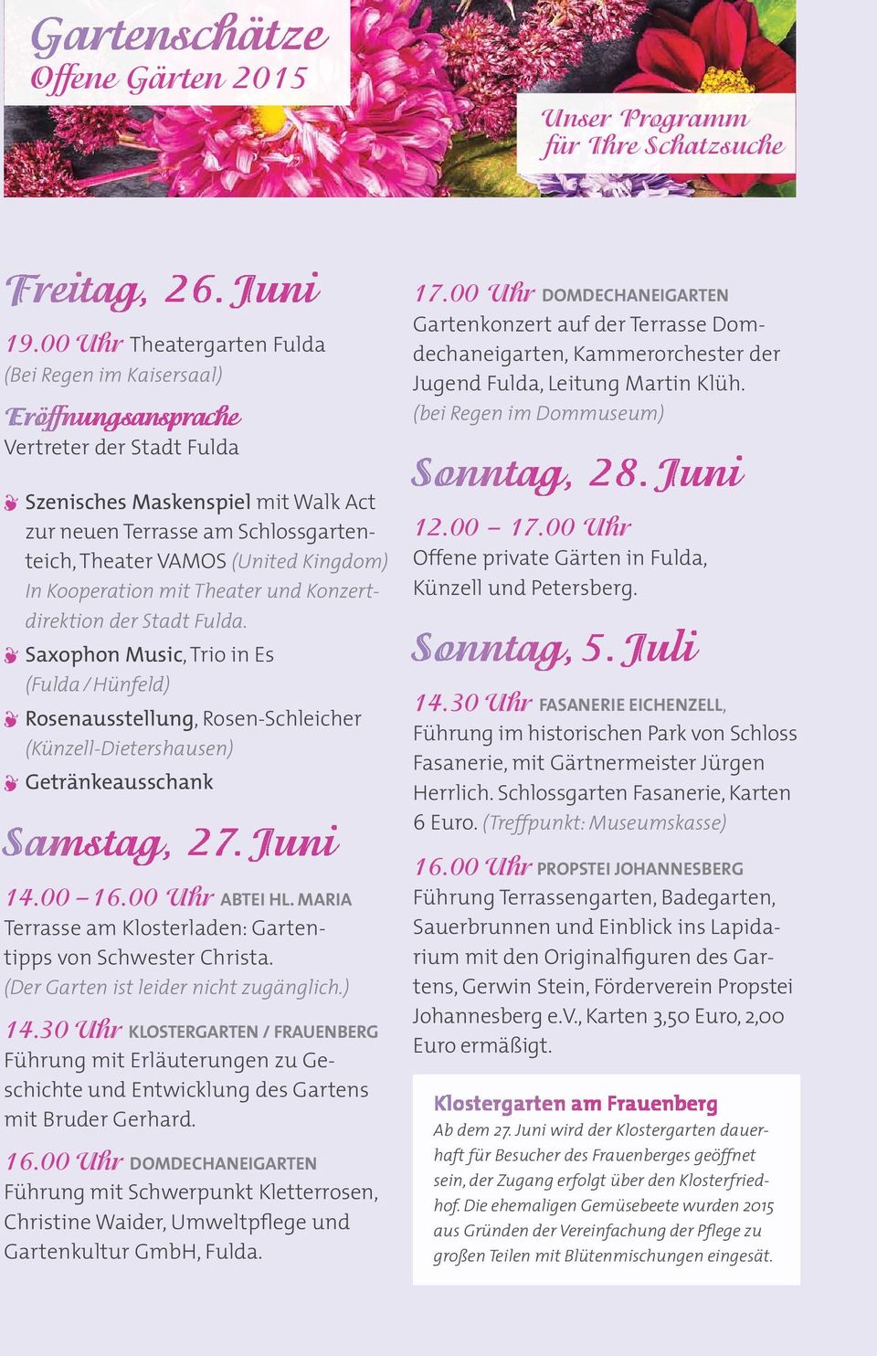 Kingdom) In Kooperation mit Theater und Konzertdirektion der Stadt Fulda.