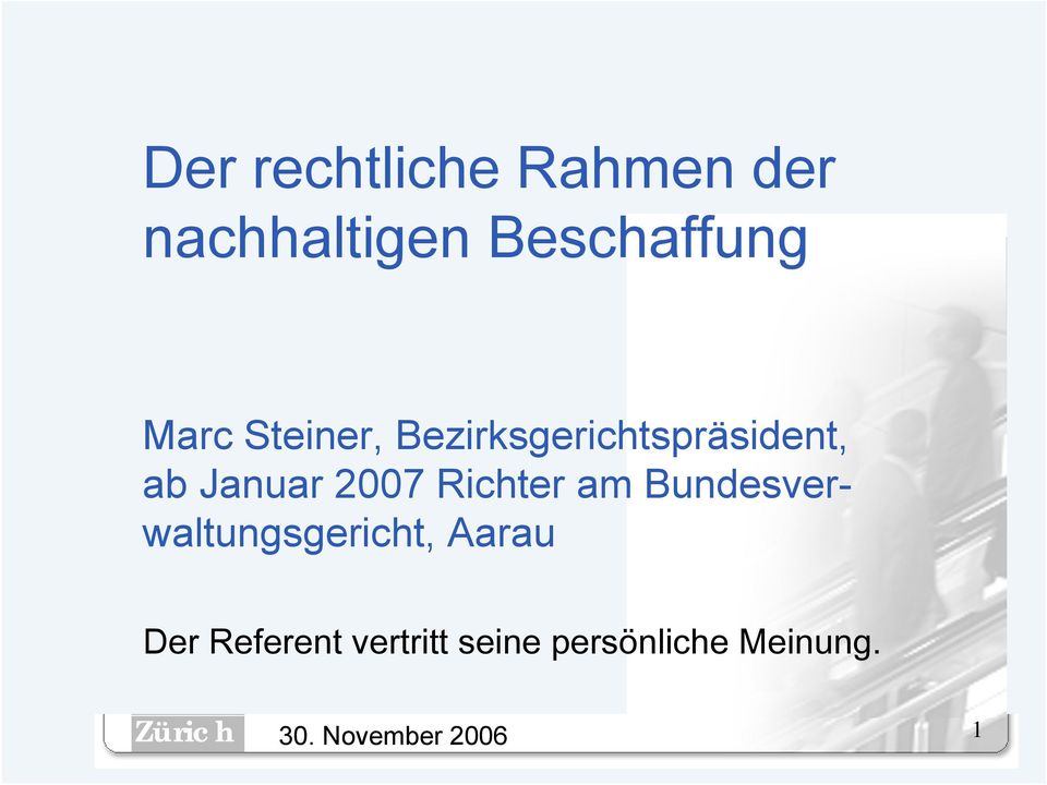 2007 Richter am Bundesverwaltungsgericht, Aarau