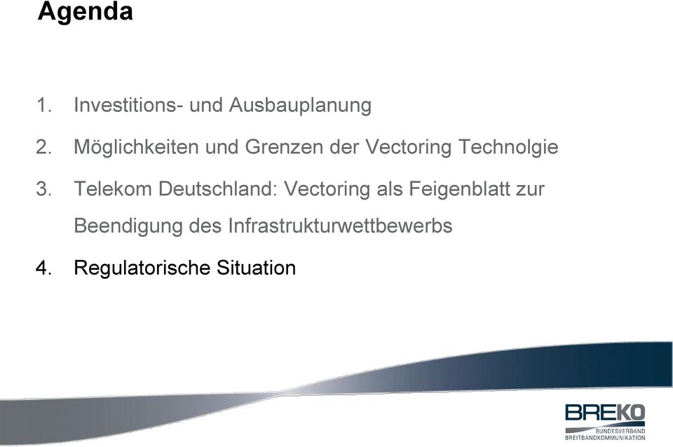 Telekom Deutschland: Vectoring als Feigenblatt zur