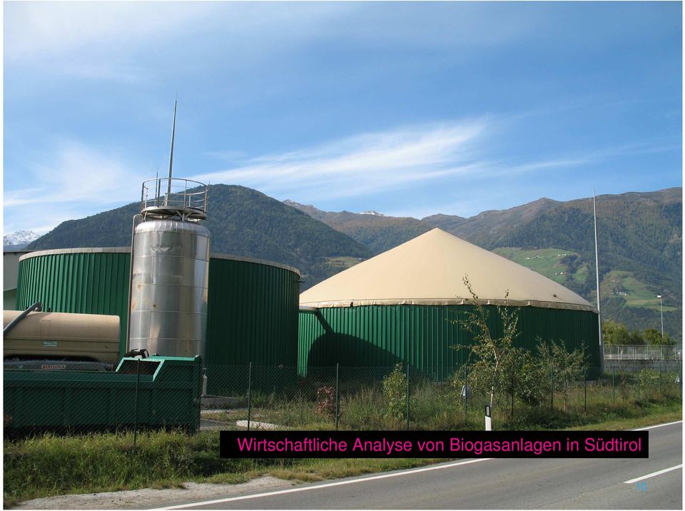 Biogasanlagen in
