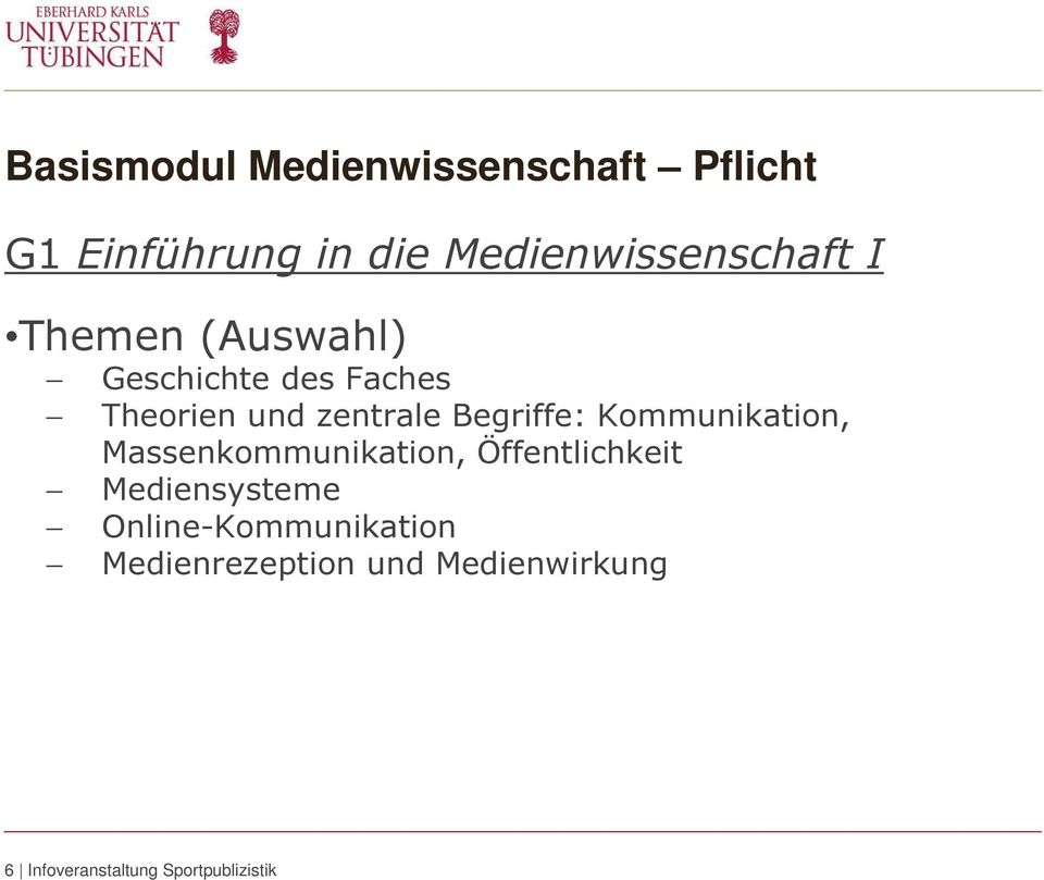 zentrale Begriffe: Kommunikation, Massenkommunikation, Öffentlichkeit