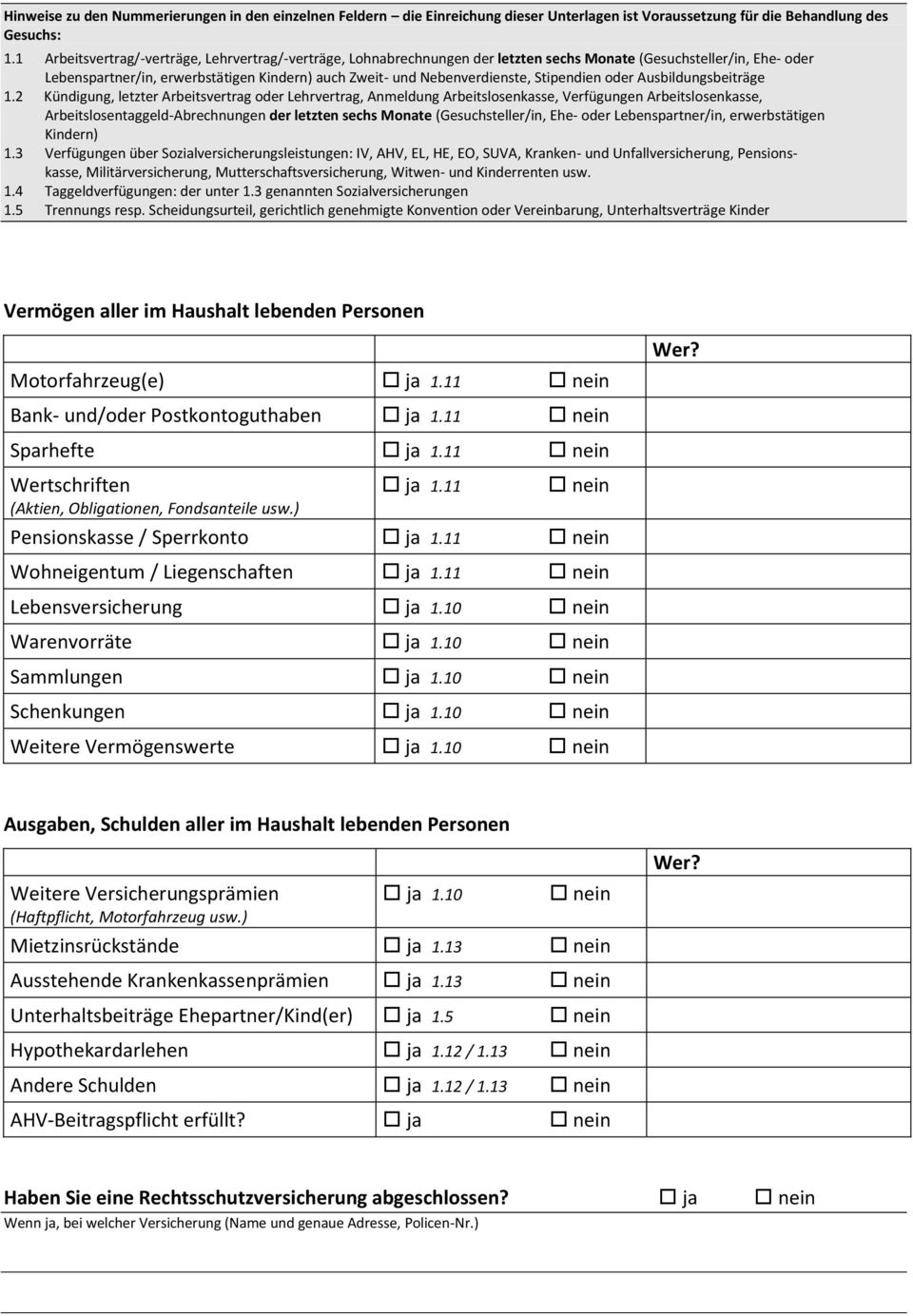 Stipendien oder Ausbildungsbeiträge 1.