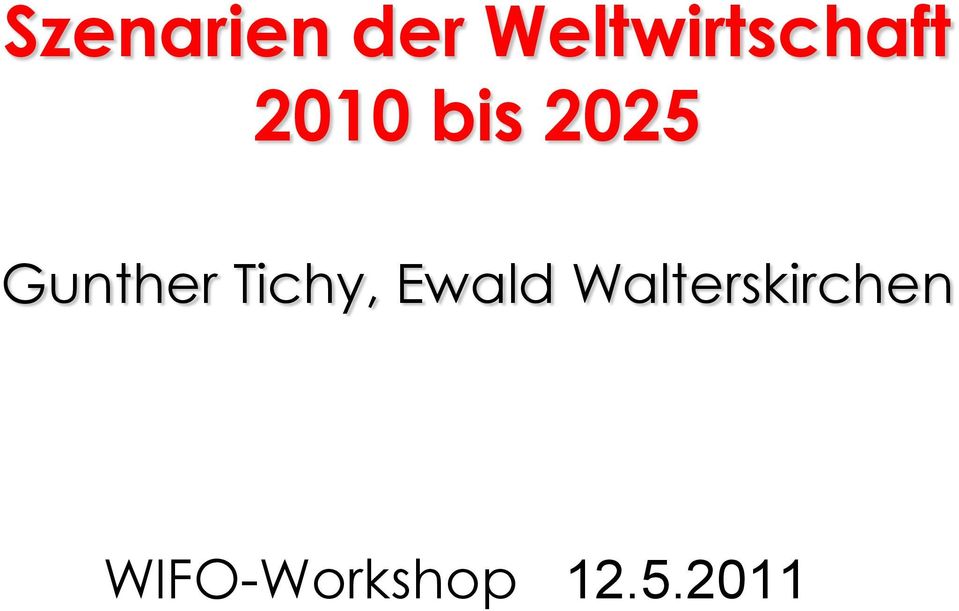 2025 Gunther Tichy, Ewald