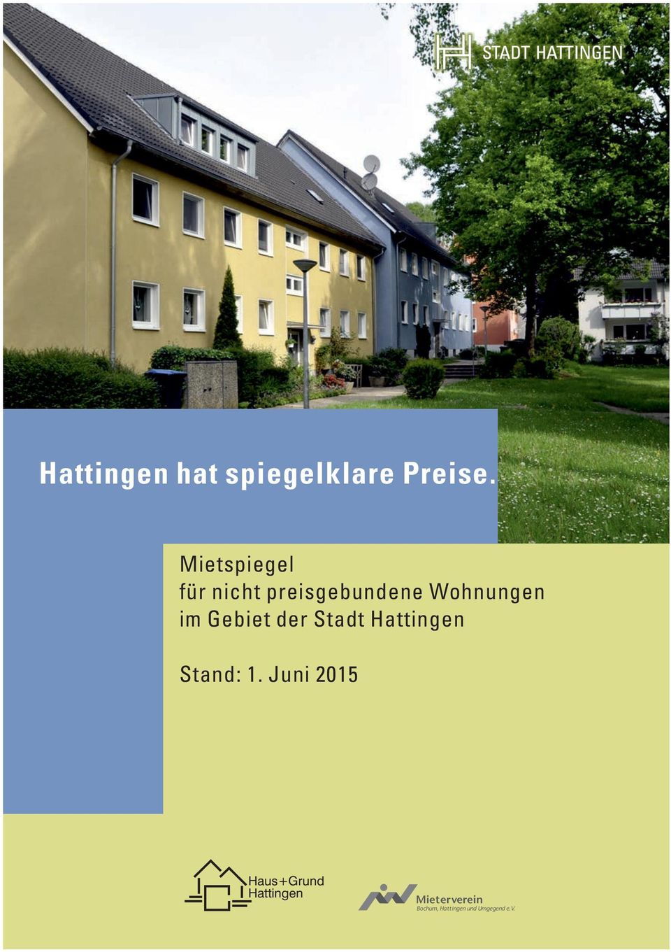 Gebiet der Stadt Hattingen Stand: 1.