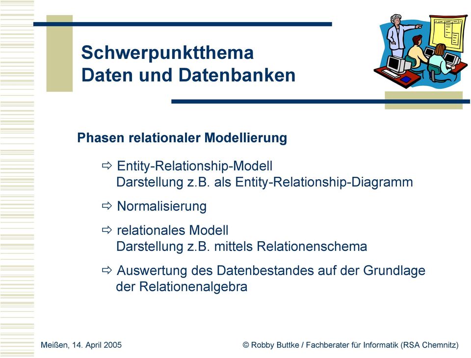 als Entity-Relationship-Diagramm Normalisierung relationales