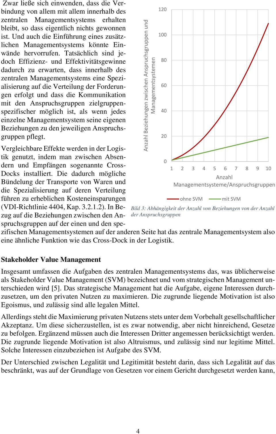 Tatsächlich sind jedoch Effizienz- und Effektivitätsgewinne dadurch zu erwarten, dass innerhalb des zentralen Managementsystems eine Spezialisierung auf die Verteilung der Forderungen erfolgt und