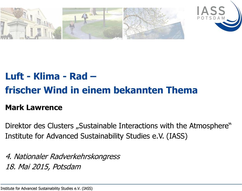 Clusters Sustainable Interactions with the