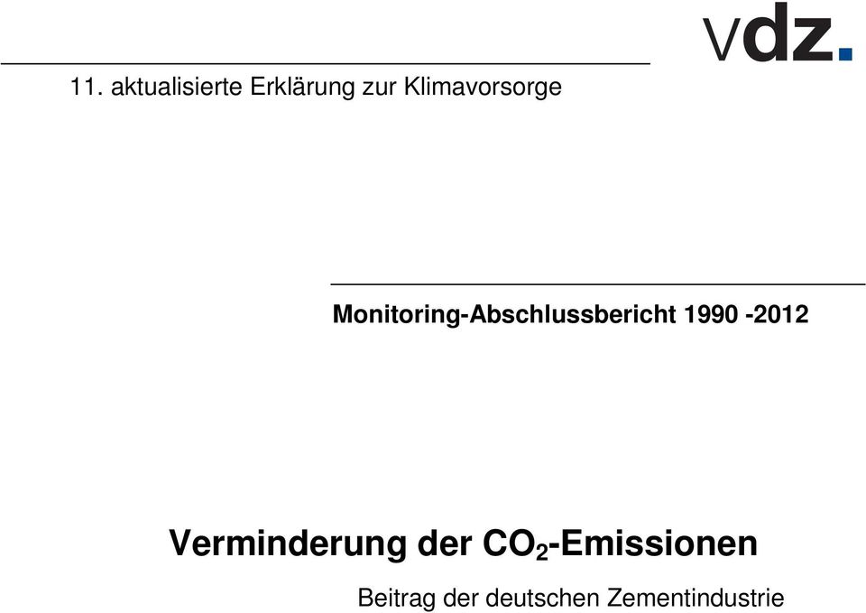 Monitoring-Abschlussbericht 1990-2012