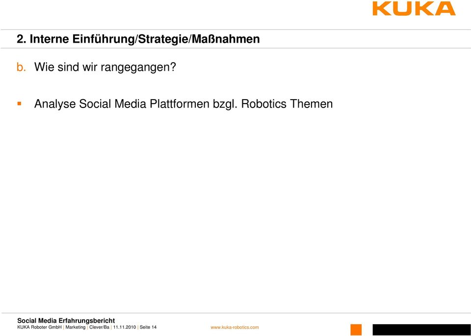 Analyse Social Media Plattformen bzgl.