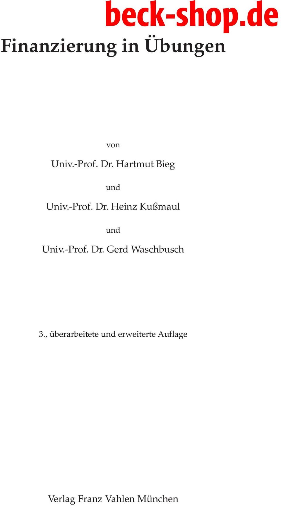 Heinz Kußmaul und Univ.-Prof. Dr.