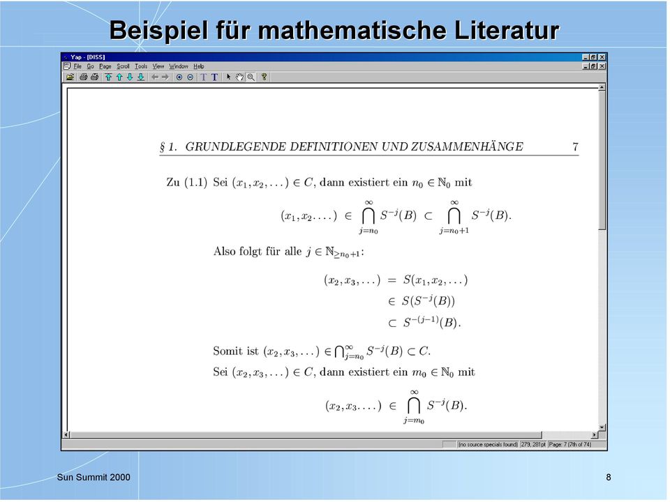 Literatur Sun