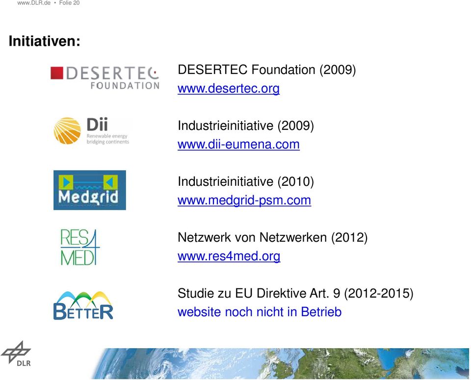 com Industrieinitiative (2010) www.medgrid-psm.