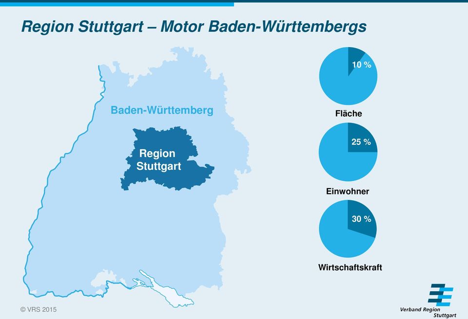 Baden-Württemberg Fläche Region