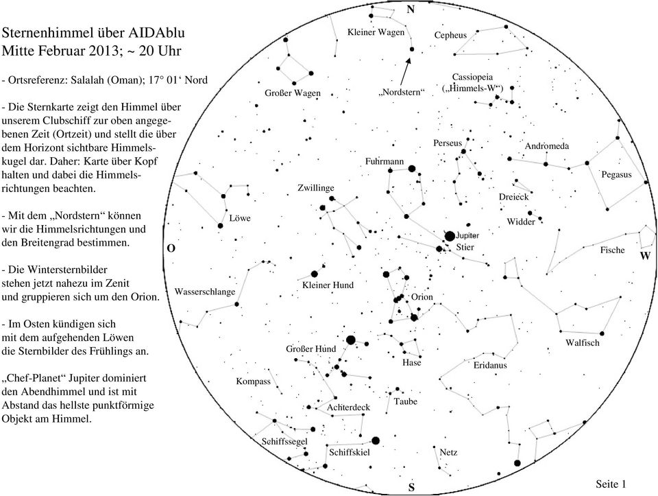 Großer agen Zwillinge ordstern Fuhrmann Cassiopeia ( Himmels- ) Perseus Dreieck Andromeda Pegasus - Mit dem ordstern können wir die Himmelsrichtungen und den Breitengrad bestimmen.
