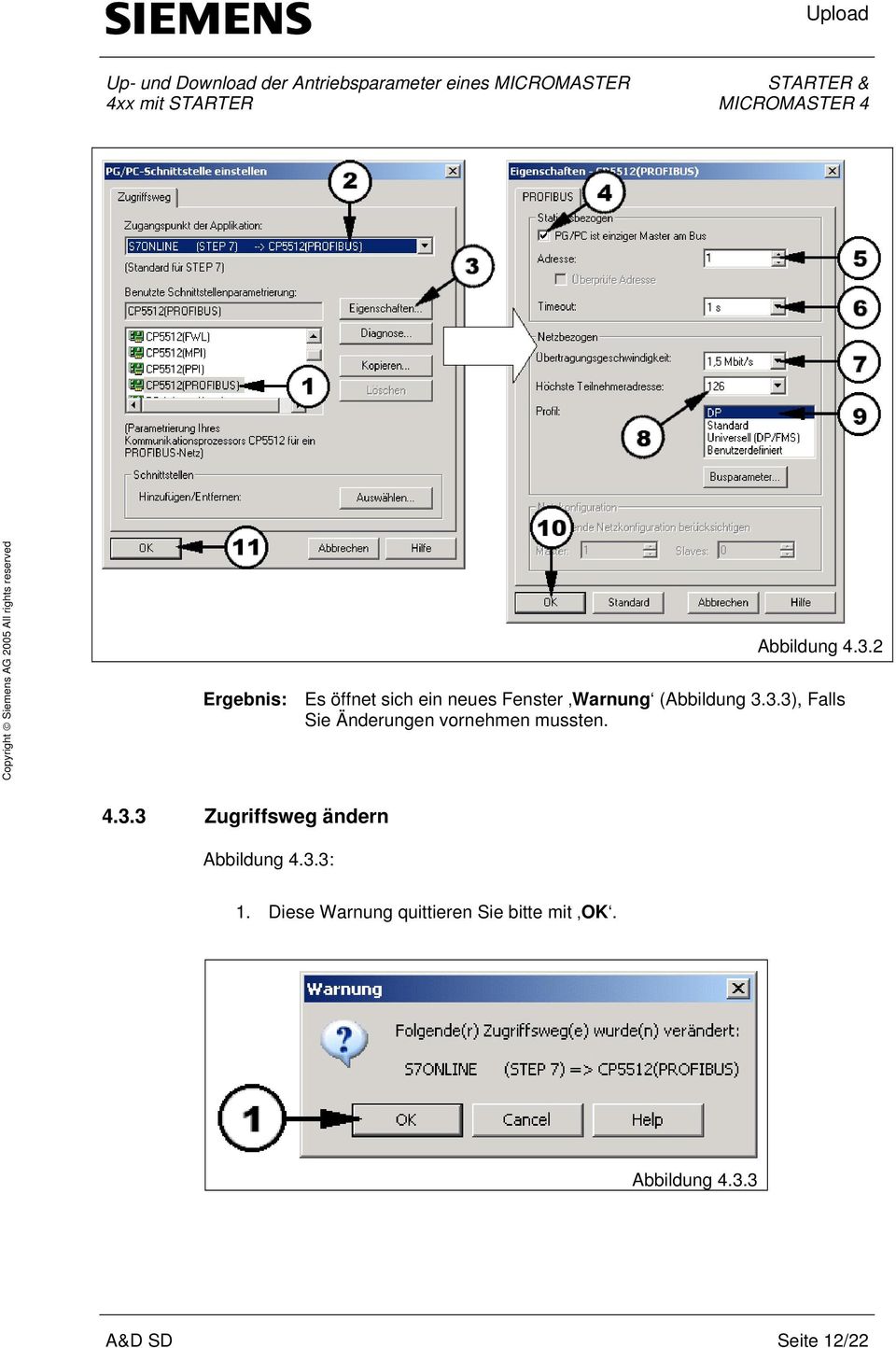 (Abbildung 3.3.3), Falls Sie Änderungen vornehmen mussten. 4.