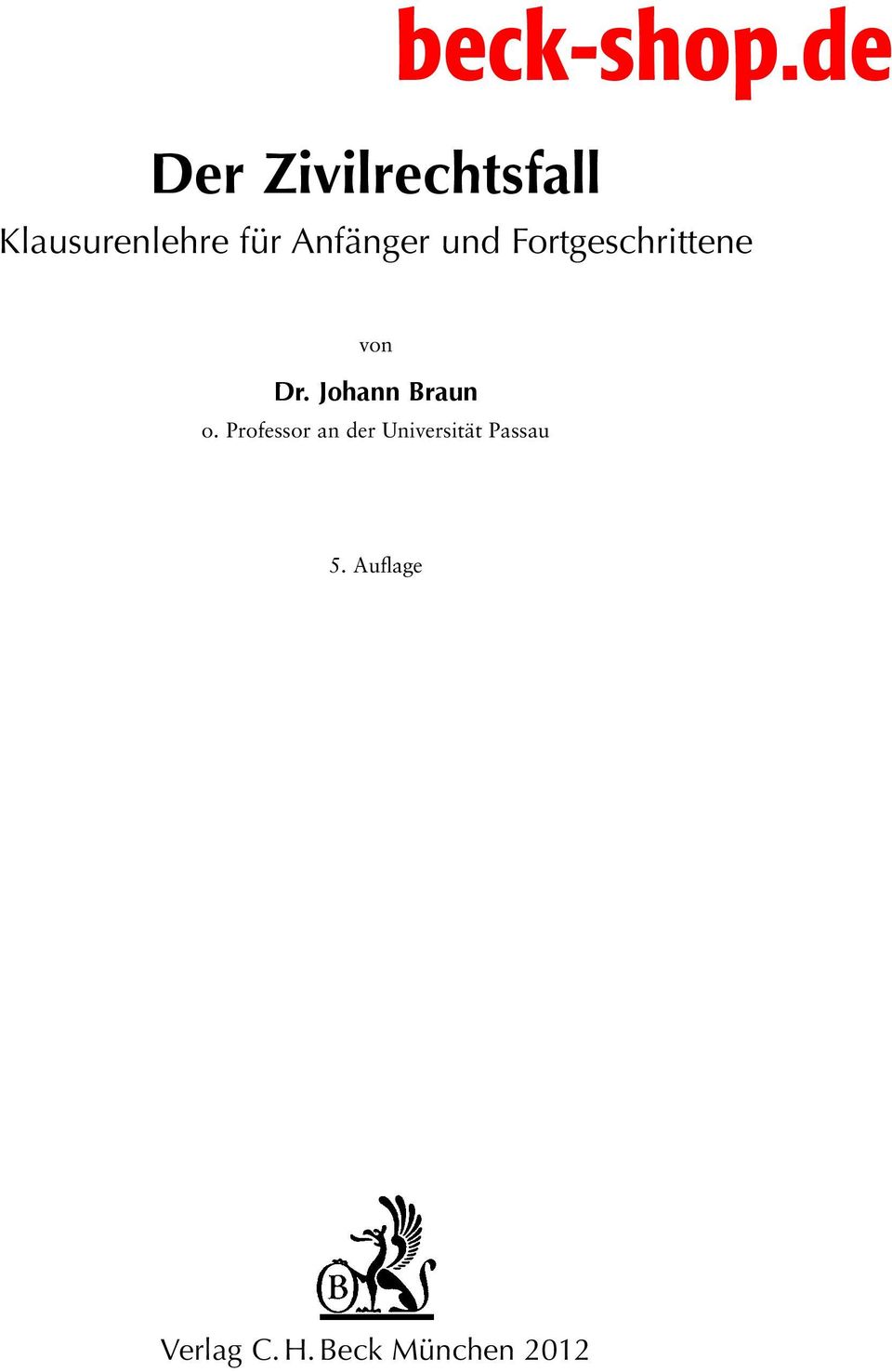 Johann Braun o.