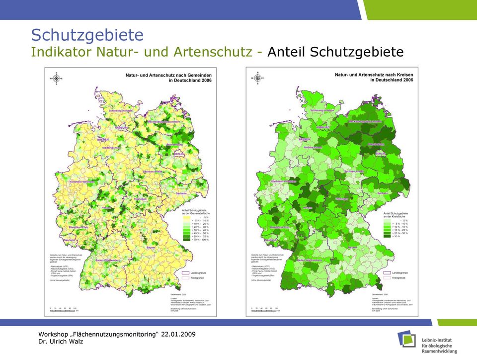 und Artenschutz -