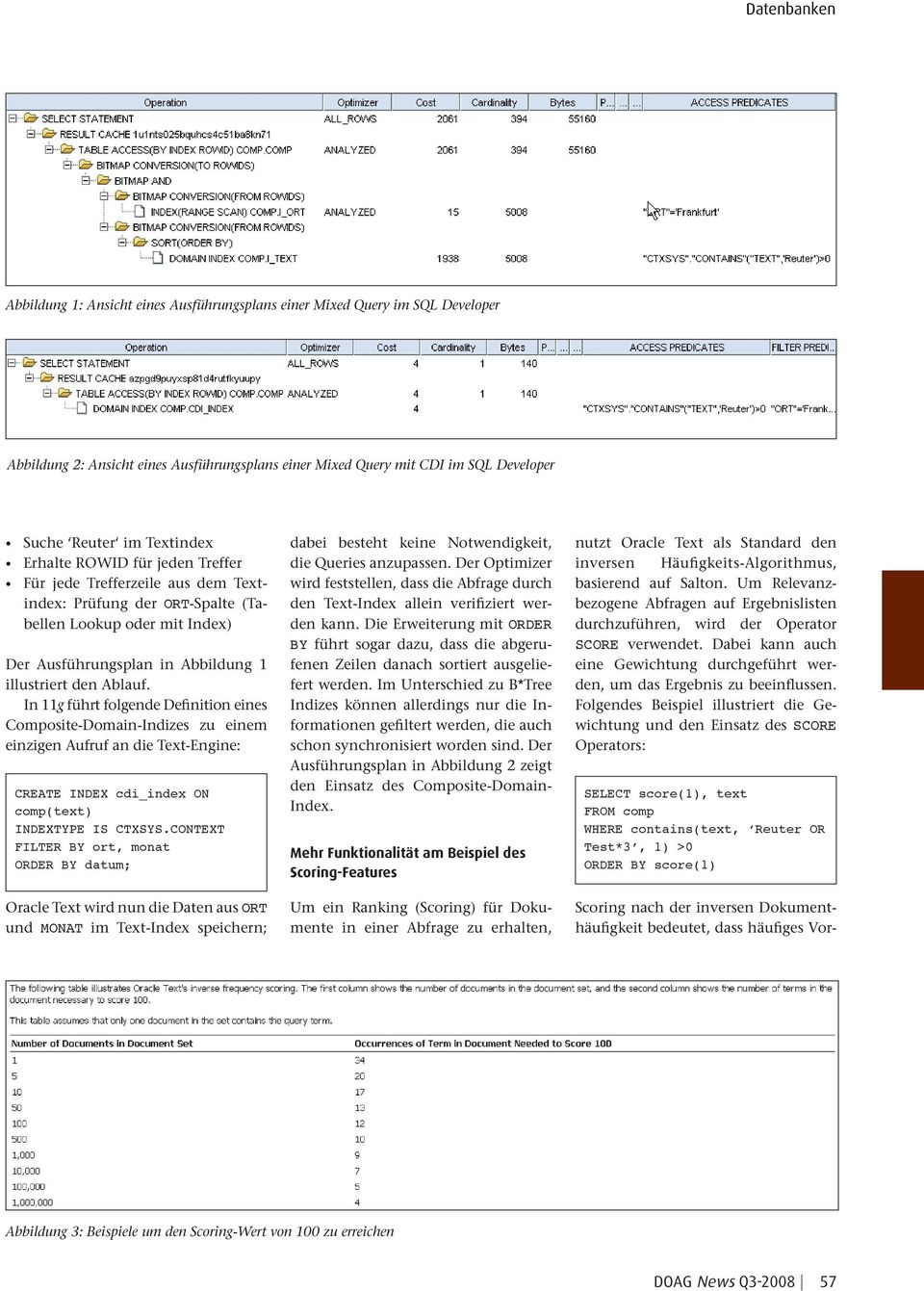 In 11g führt folgende Definition eines Composite-Domain-Indizes zu einem einzigen Aufruf an die Text-Engine: CREATE INDEX cdi_index ON comp(text) INDEXTYPE IS CTXSYS.