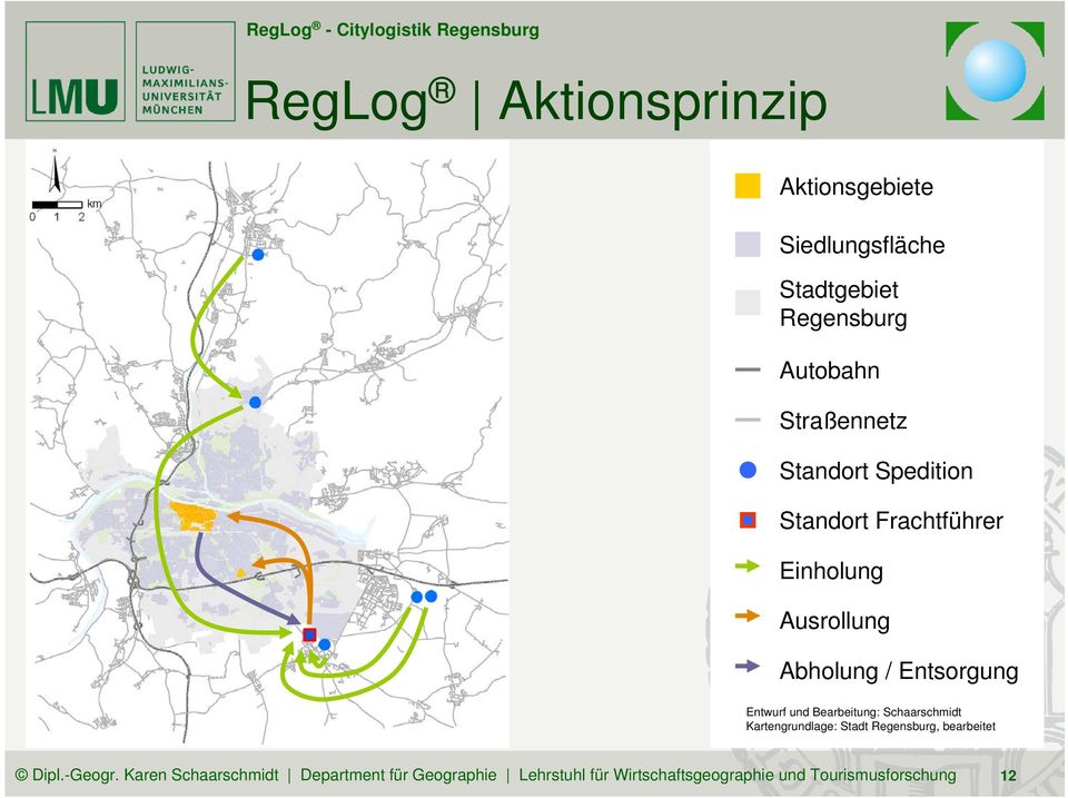 Frachtführer Einholung Ausrollung Abholung / Entsorgung Entwurf