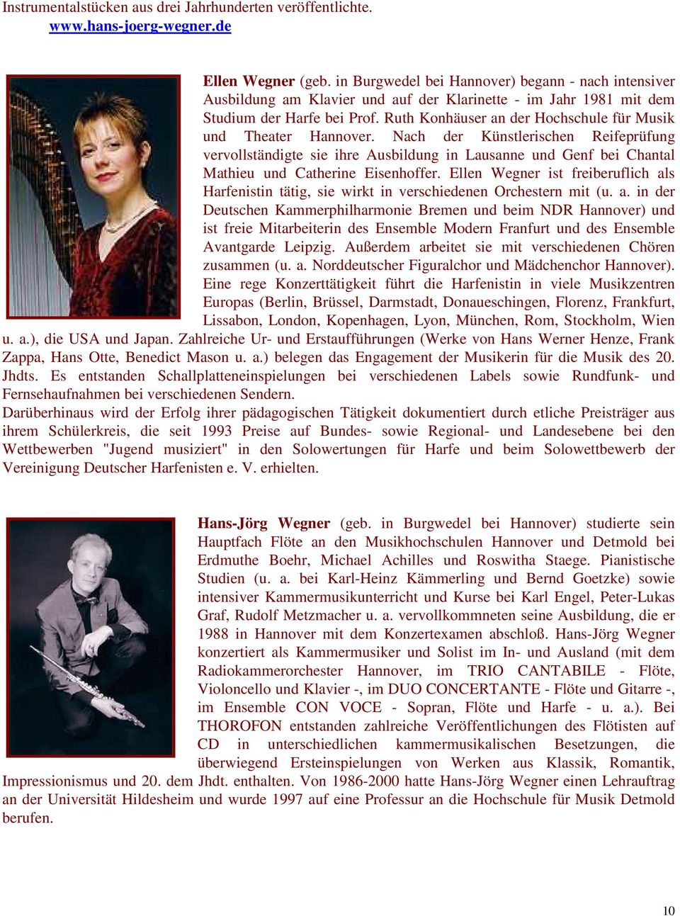Ruth Konhäuser an der Hochschule für Musik und Theater Hannover.
