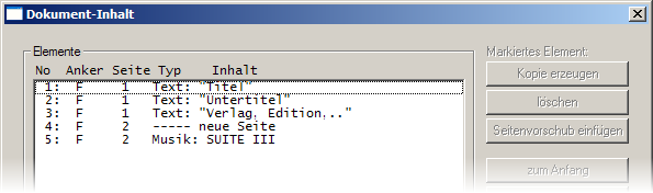 108 5.4 Inhaltsverzeichnis erzeugen PriMus hat also drei Textabsätze erzeugt, an den Anfang des Dokuments geschoben und dahinter einen Seitenvorschub eingefügt.