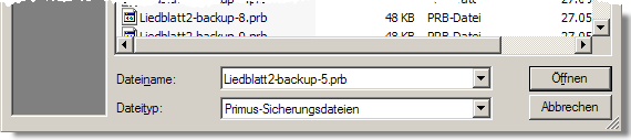80 4.3 Datei speichern Die Backup-Datei erhält den Namen des Dokuments, woran die Bezeichnung -backup1 angehängt wird. Wenn Sie also z. B. die Datei quintett.