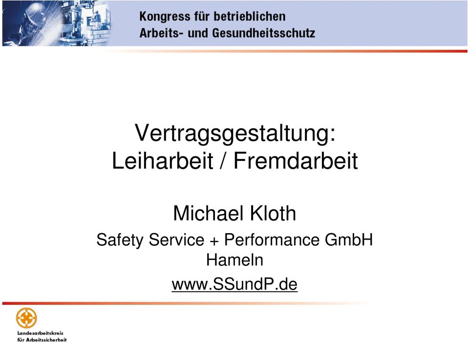 Michael Kloth Safety Service