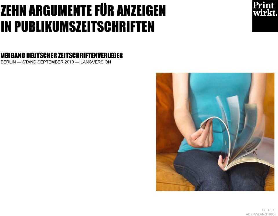 DEUTSCHER ZEITSCHRIFTENVERLEGER