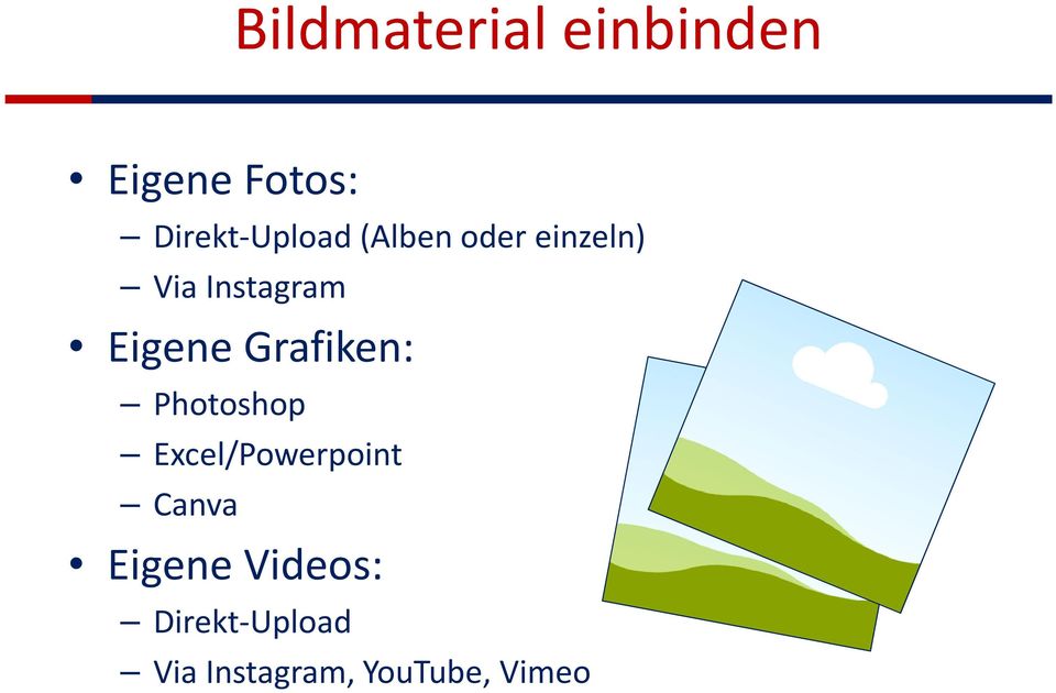 Eigene Grafiken: Photoshop Excel/Powerpoint