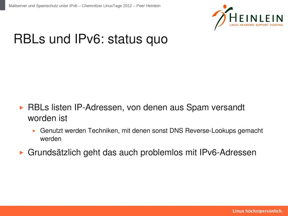 Techniken, mit denen sonst DNS Reverse Lookups gemacht