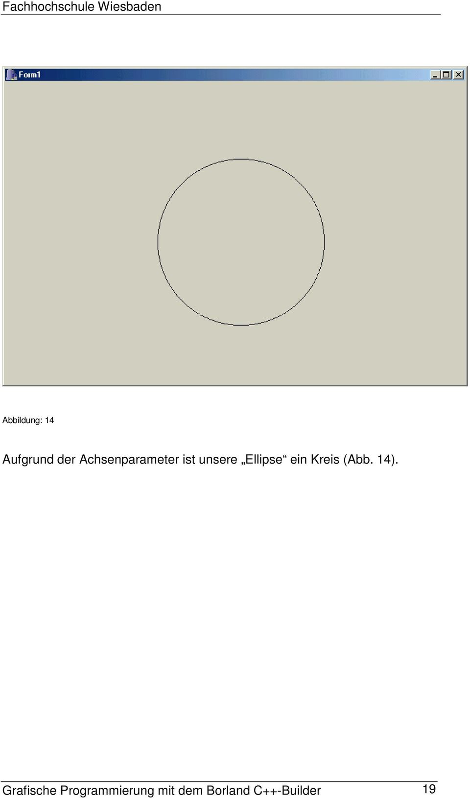 ein Kreis (Abb. 14).