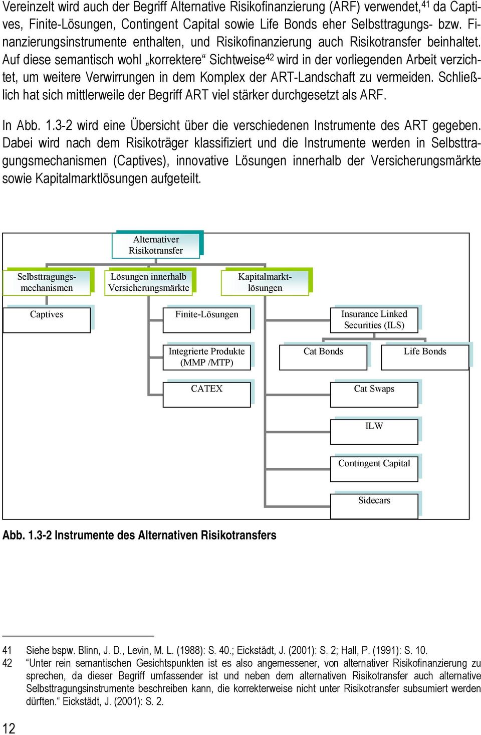 Auf diese semantisch wohl korrektere Sichtweise 42 wird in der vorliegenden Arbeit verzichtet, um weitere Verwirrungen in dem Komplex der ART-Landschaft zu vermeiden.